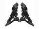 Carénages Moto Kawasaki Versys 650 2022-2025 - Vert Noir Brillant