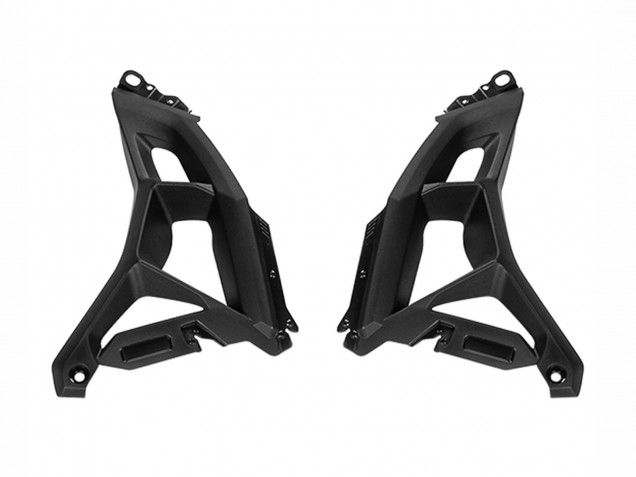 Carénages Moto Kawasaki Versys 650 2022-2025 - Rouge Noir