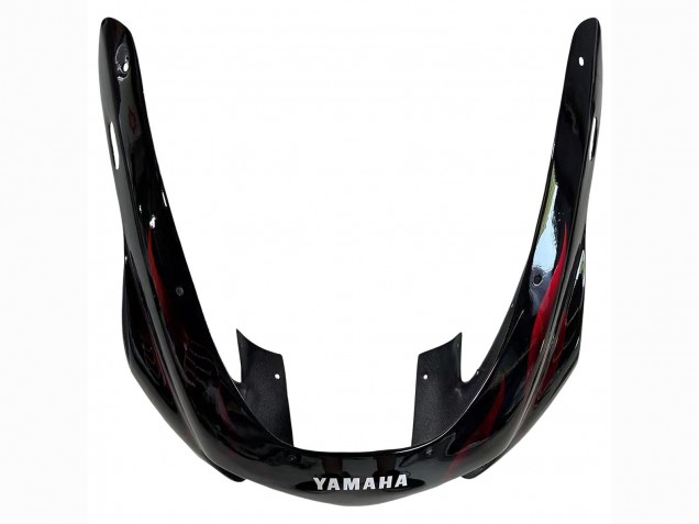 Carénages Moto Yamaha YZF 1000R Thundecourses 1997-2007 - Noir Rouge Foncé Flamme