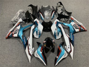 Carénages Moto BMW S1000RR 2019-2022 - Bleu Rouge Blanc Motul 98