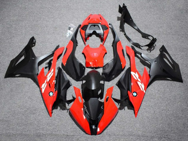 Carénage Moto BMW S1000RR 2019-2022 - Rouge Noir