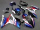 Carénages Moto BMW S1000RR 2019-2022 - Blanc Bleu Rouge Smiths