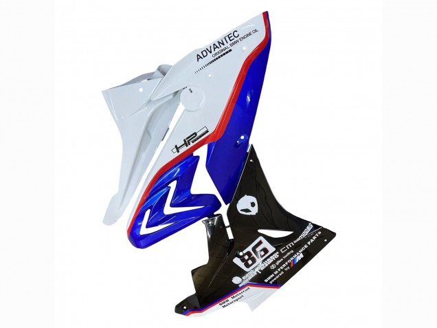 Kits Carénage Moto ABS BMW S1000RR 2017-2018 - Blanc Bleu Rouge Noir Brillant