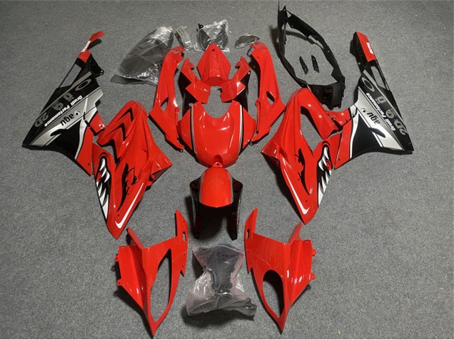Carénages Moto BMW S1000RR 2017-2018 - Rouge Gris Noir Requin