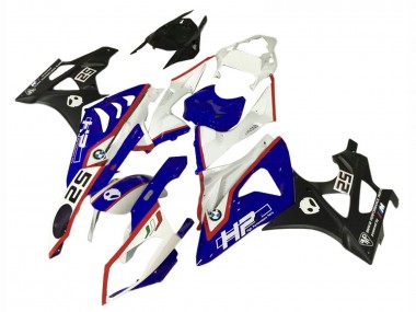 Carénage Moto BMW S1000RR 2009-2014 - Blanc Rouge Bleu Noir HP