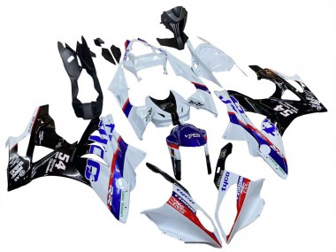 Carénages Moto BMW S1000RR 2009-2014 - Blanc Rouge Bleu Noir Tyco