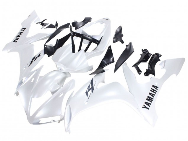 Carénages Moto Yamaha YZF 1000 R1 2004-2006 - Blanc Perle Noir Décalque