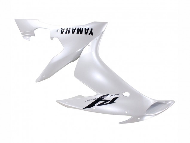 Carénages Moto Yamaha YZF 1000 R1 2004-2006 - Blanc Perle Noir Décalque