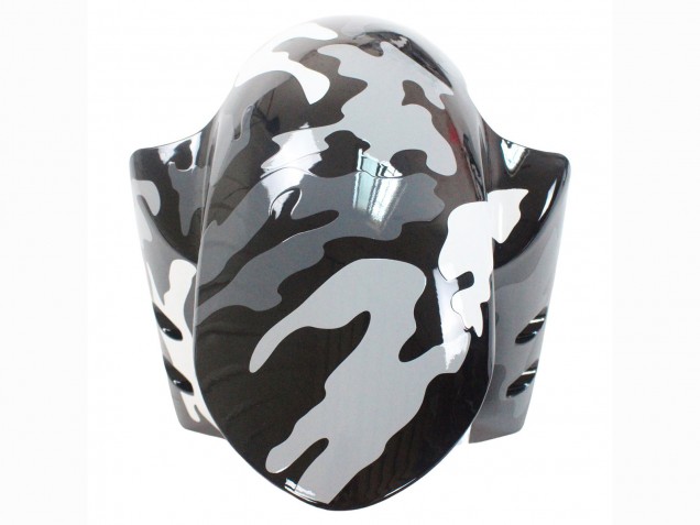 Carénages Moto Yamaha YZF 1000 R1 2007-2008 - Gris Blanc Camouflage Requin