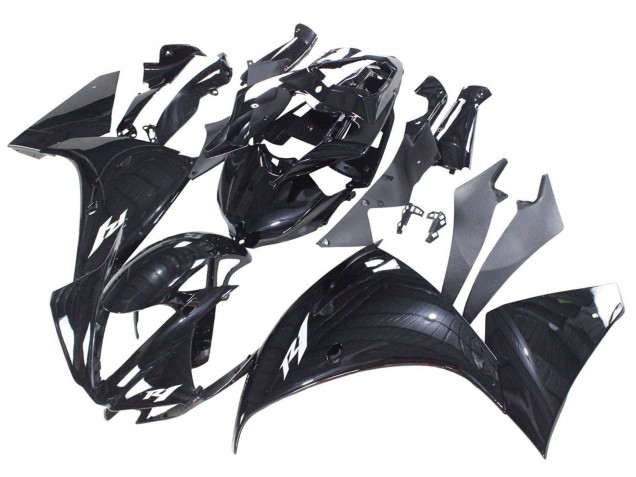 Carénages Moto Yamaha YZF 1000 R1 2012-2014 - Noir Brillant
