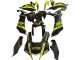 Carénages Moto Yamaha YZF 1000 R1 2020-2025 - Noir Brillant Fluorescent Jaune