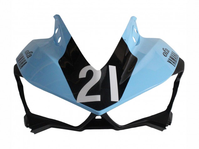 Carénages Moto Yamaha YZF R3/R25 2015-2018 - Bleu Clair Noir Yamalube 21