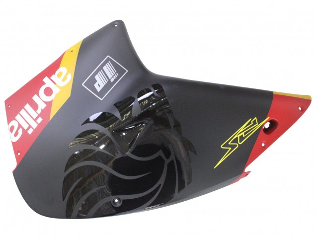 Carénages Moto Aprilia RS125 2000-2005 - Noir Rouge Jaune