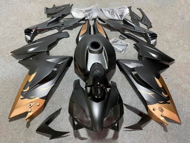 Carénages Moto Aprilia RS125 2006-2011 - Noir Mat Brun