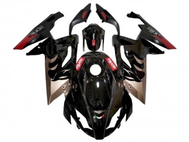 Carénages Moto Aprilia RS125 2006-2011 - Noir Brillant Rouge
