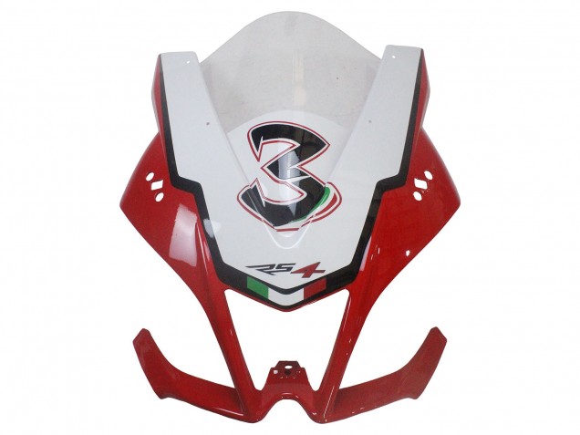 Kits Carénage Moto Aprilia RS4 50 125 2012-2018 - Blanc Rouge Vert Jaune Alitalia