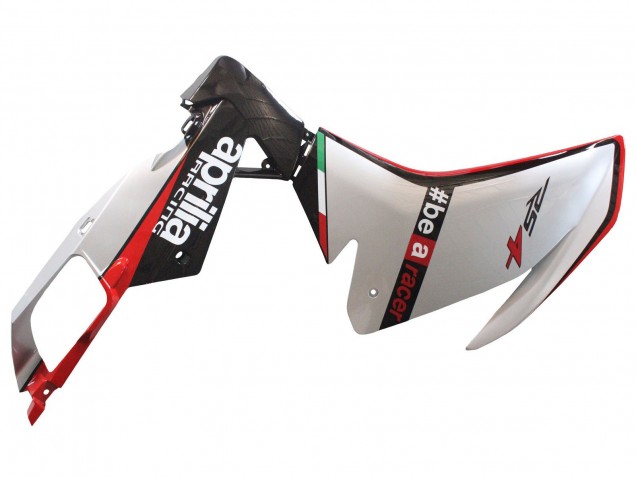 Carénages Moto Aprilia RS4 50 125 2012-2018 - Argent Rouge Noir Brillant