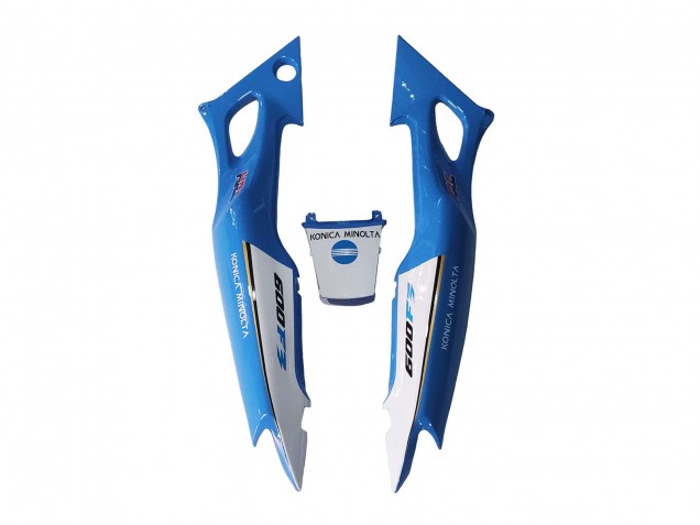 Carénages Moto Honda CBR600 F3 1997-1998 - Blanc Bleu Noir Brillant