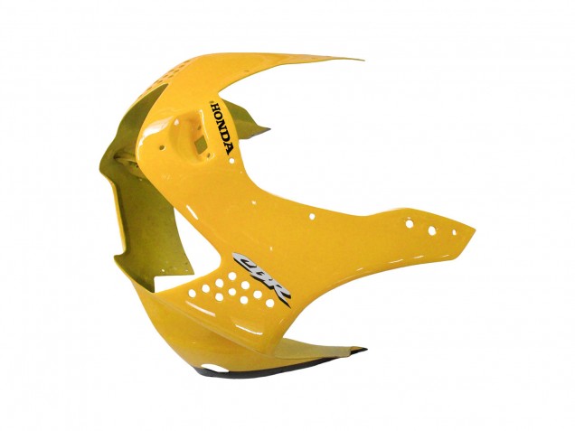 Carénages Moto Honda CBR900RR 919 1998-1999 - Blanc Jaune Noir Brillant