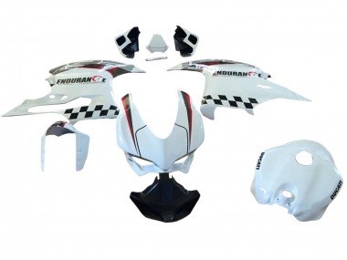 Carénages Moto Ducati 959/1299 2015-2020 - Blanc Rouge Noir