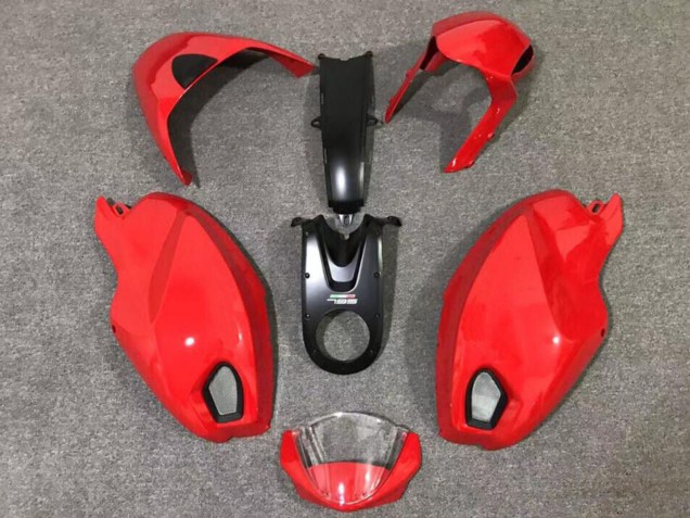 Carénages Moto Ducati Monster 696 796 1100 1100S 2008-2012 - Rouge