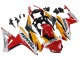Carénages Moto Honda CBR500R 2016-2018 - Jaune Blanc Rouge Repsol HRC