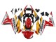 Carénages Moto Honda CBR500R 2016-2018 - Jaune Blanc Rouge Repsol HRC