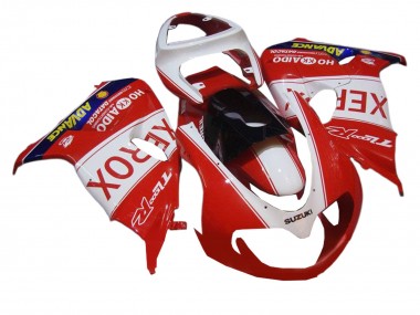 Carénages Moto Suzuki TL1000R 1998-2003 - Blanc Rouge Noir Xerox