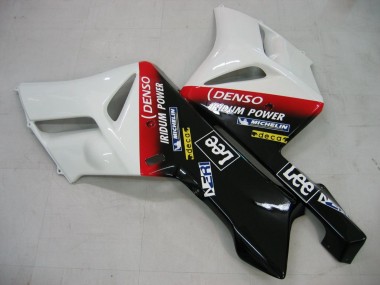 Carénages Moto Honda CBR1000RR 2004-2005 - Blanc Bleu Rouge Noir Brillant Étoile Carrera Lee