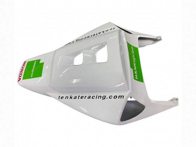 Carénages Moto Honda CBR1000RR 2004-2005 - Blanc Vert Noir Brillant Hannspree 52