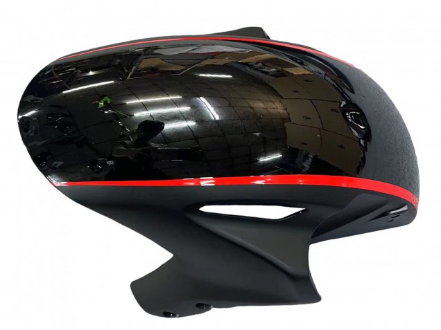 Carénages Moto Honda CBR1000RR 2004-2005 - Noir Brillant Gris Brillant Rouge Bande