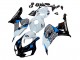 Carénage Moto Honda CBR1000RR 2006-2007 - Blanc Bleu Noir Brillant