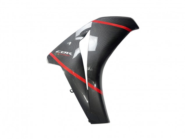 Carénages Moto Honda CBR1000RR 2008-2011 - Noir Fibre de Carbone Rouge