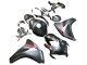 Carénages Moto Honda CBR1000RR 2008-2011 - Noir Mat Rouge Fireblade
