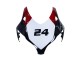 Carénages Moto Honda CBR1000RR 2008-2011 - Blanc Rouge Noir Brillant Courses 24