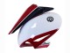 Carénages Moto Honda CBR1000RR 2008-2011 - Blanc Rouge Noir Brillant Courses 24