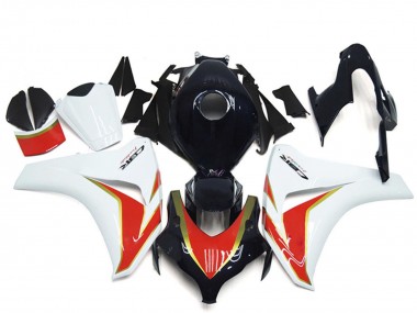 Carénage Moto Honda CBR1000RR 2008-2011 - Blanc Rouge Noir Brillant