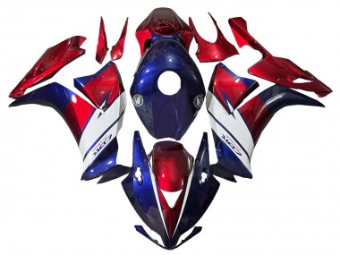 Carénages Moto Honda CBR1000RR 2012-2016 - Rouge Bleu Blanc Fireblade
