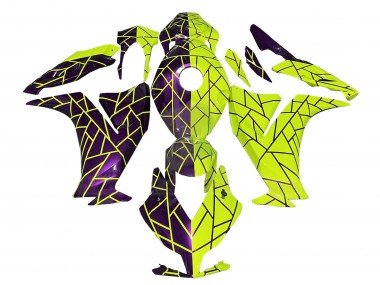 Carénages Moto Honda CBR1000RR 2012-2016 - Violet Jaune