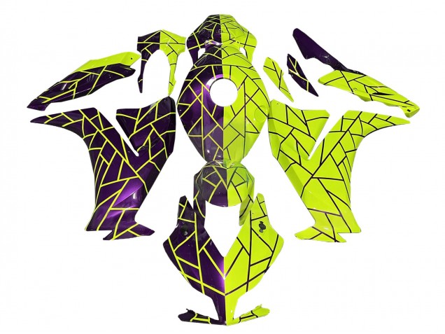 Carénages Moto Honda CBR1000RR 2012-2016 - Violet Jaune
