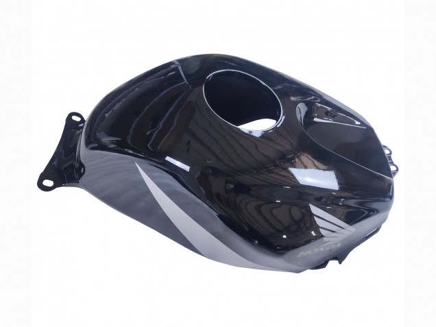 Carénages Moto Honda CBR600RR 2003-2004 - Argent Noir Brillant