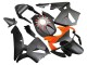Carénages Moto Honda CBR600RR 2003-2004 - Noir Mat Orange