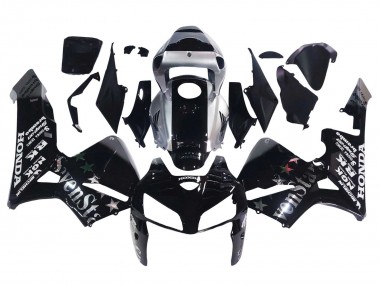 Carénages Moto Honda CBR600RR 2005-2006 - Noir Argent SevenStars