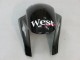 Carénages Moto Honda CBR600RR 2005-2006 - Noir Brillant Blanc West