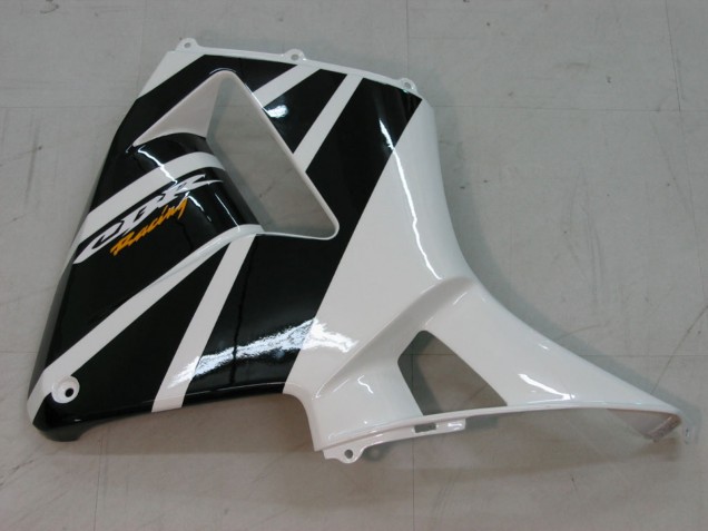Carénages Moto Honda CBR600RR 2005-2006 - Noir Blanc Courses