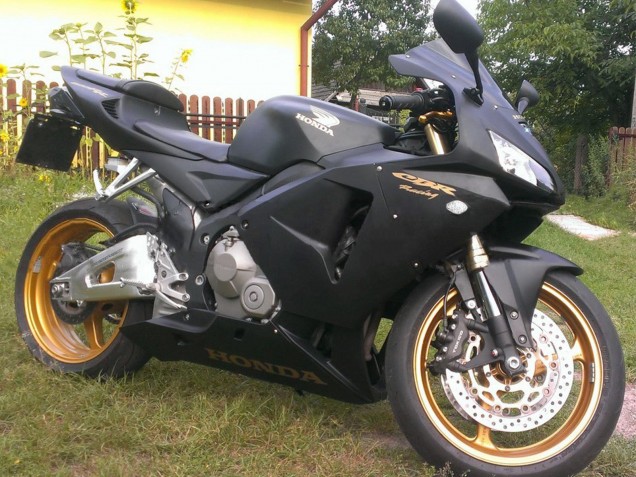 Carénages Moto Honda CBR600RR 2005-2006 - Noir Mat