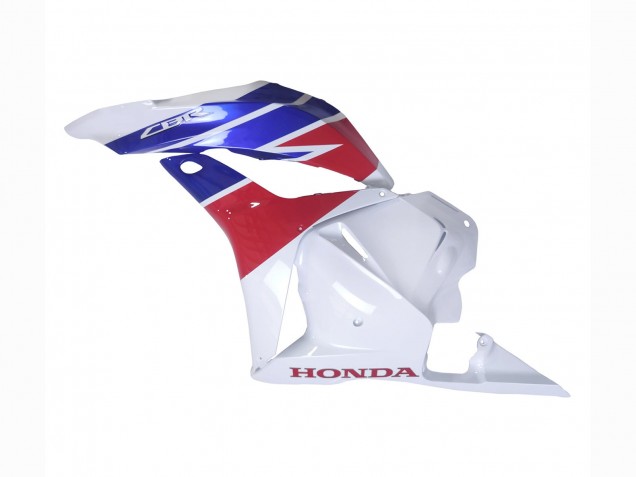 Carénages Moto Honda CBR600RR 2009-2012 - Blanc Rouge Bleu