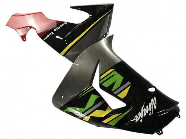 Carénages Moto Kawasaki ZX10R 2006-2007 - Vert Gris Rouge Noir Jaune