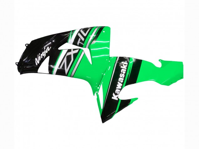 Kits Carénage Moto Kawasaki ZX10R 2006-2007 - Vert Blanc Noir