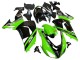 Carénages Moto Kawasaki ZX10R 2006-2007 - Vert Noir Elf Touch4 3M